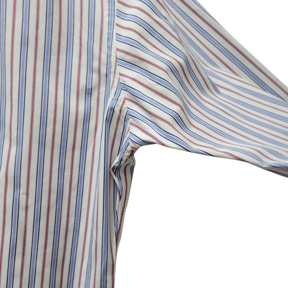 Ralph Lauren Men's Classic Fit Striped Long-Sleeves Dress Shirt 16 32/33 - Picture 7 of 10